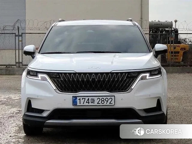 Kia Carnival 4th generation 2023 Белый из Кореи