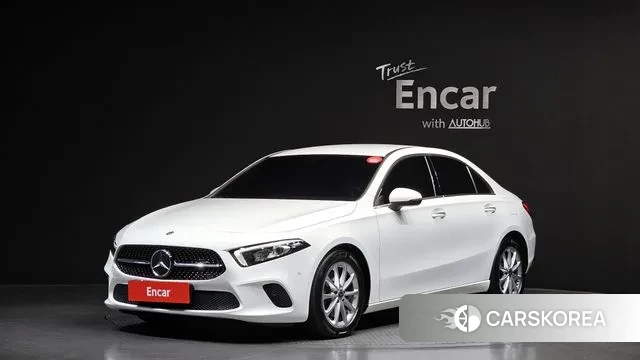 Mercedes-Benz A-Class W177 2020 Белый из Кореи