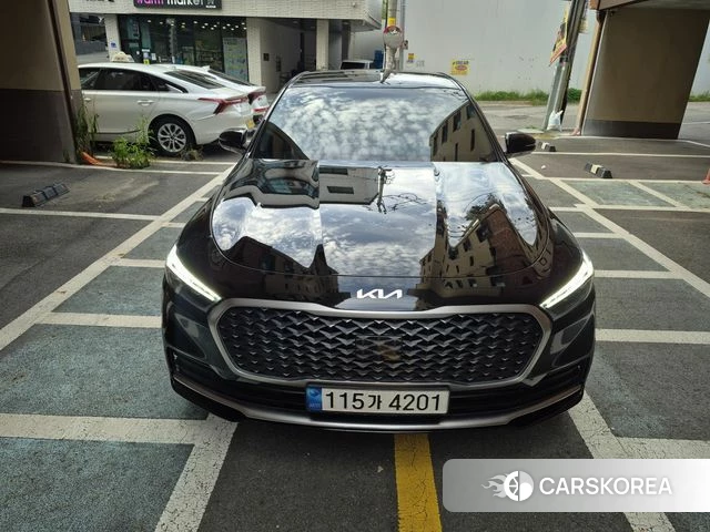 Kia The New K9 2nd generation 2023 Черный из Кореи