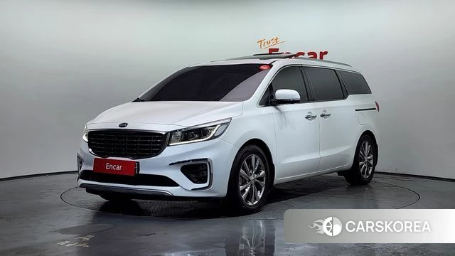 Kia The New Carnival 2018 Белый из Кореи