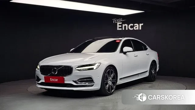 Volvo S90 2019 Белый из Кореи