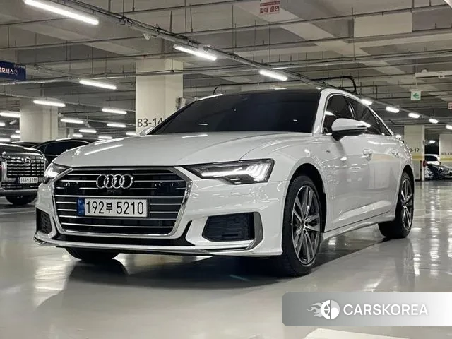Audi A6 (C8) 2023 Белый из Кореи