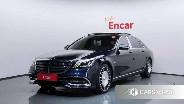 Mercedes-Benz S-Class W222 2018 Синий из Кореи