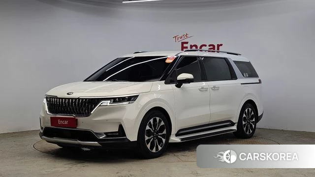 Kia Carnival 4th generation 2021 Белый из Кореи