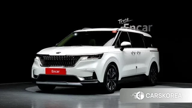 Kia Carnival 4th generation 2020 Белый из Кореи