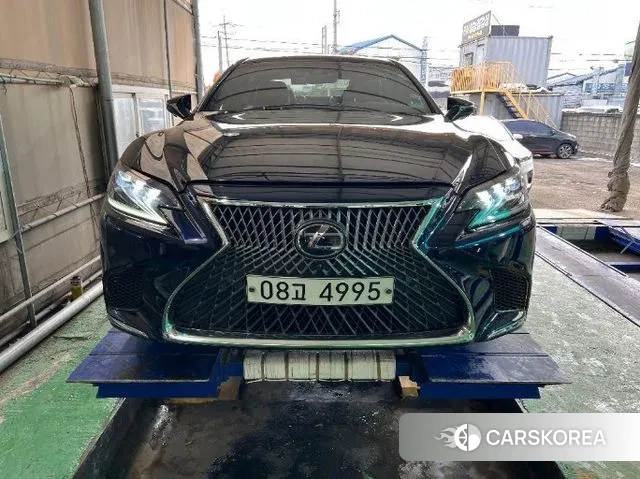 Lexus LS500h 5th generation 2019 Синий из Кореи