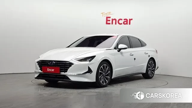 Hyundai Sonata (DN8) 2019 Белый из Кореи