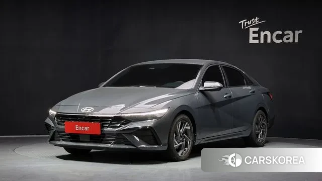 Hyundai The New Avante (CN7) 2023 Серый из Кореи