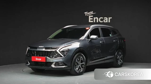 Kia Sportage 5th Generation Hybrid 2023 Серый из Кореи