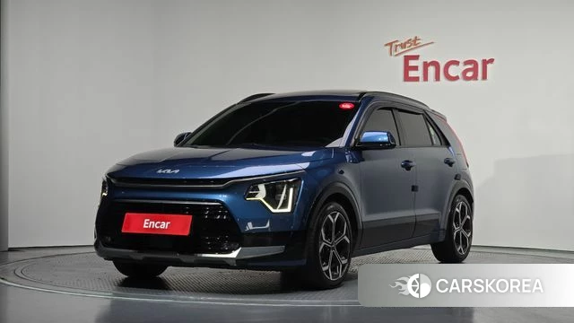 Kia Di Ol Nu Niro 2022 Синий из Кореи