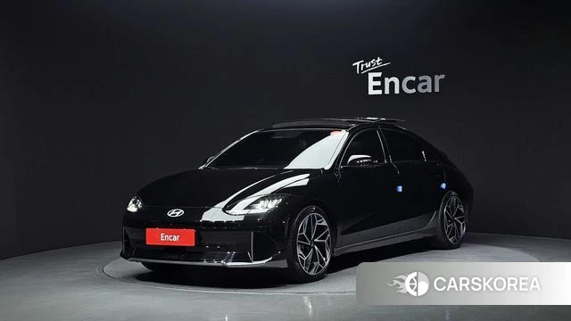 Hyundai Ionic 6 2022 Черный из Кореи