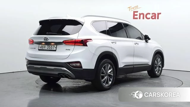 Hyundai Santa Fe TM 2018 Белый из Кореи