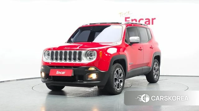 Jeep Renegade 2018 Красный из Кореи