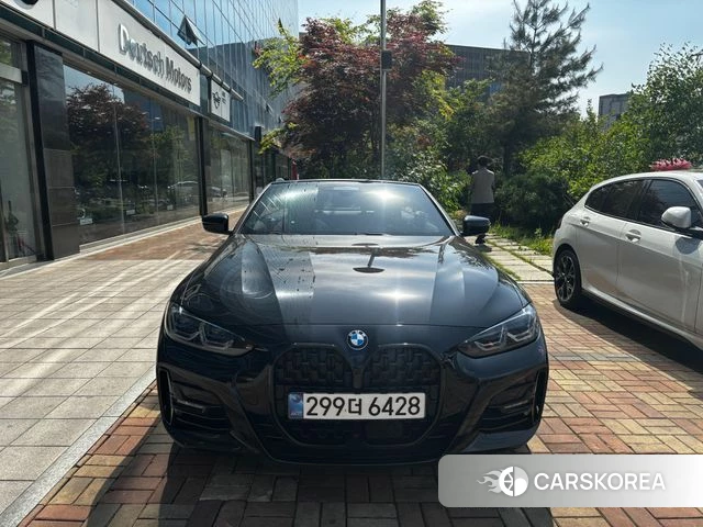 BMW 4 Series (G22) 2024 Черный из Кореи