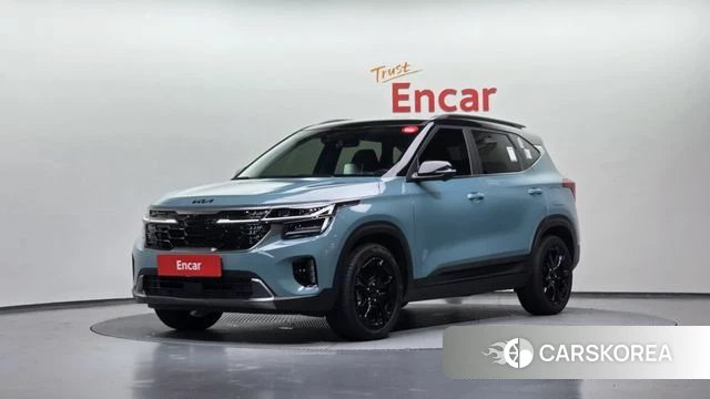 Kia The New Seltos 2025 Небесно-голубой из Кореи