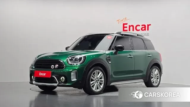 Mini Cooper Countryman 2022 Зеленый из Кореи