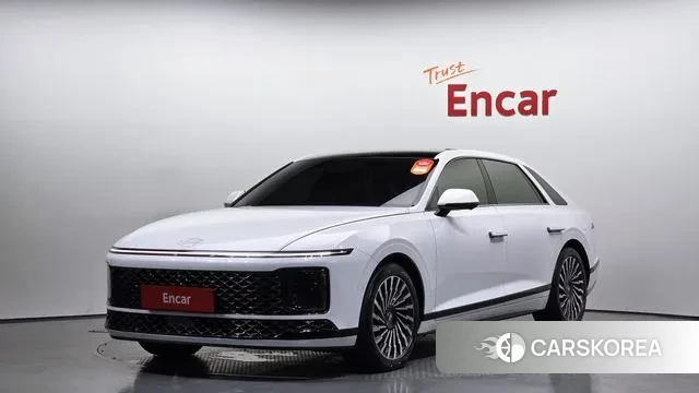 Hyundai Grandeur Hybrid (GN7) 2024 Белый из Кореи