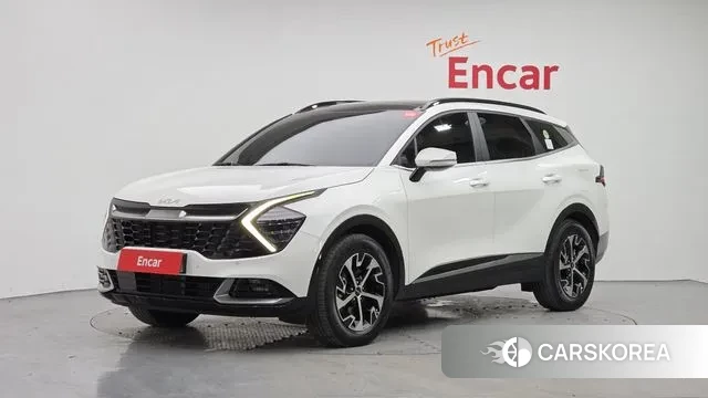 Kia Sportage 5th Generation Hybrid 2021 Белый из Кореи