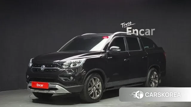 Ssangyong Rexton Sports 2019 Черный из Кореи