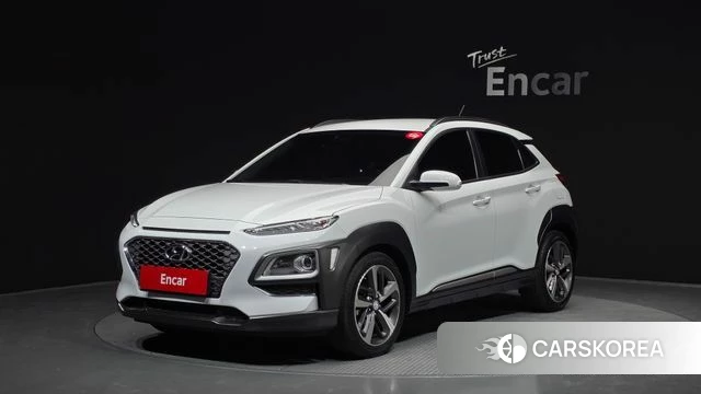 Hyundai Kona 2018 Белый из Кореи