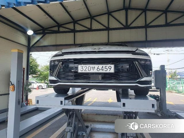 Hyundai Sonata D Edge (DN8) 2023 Белый из Кореи