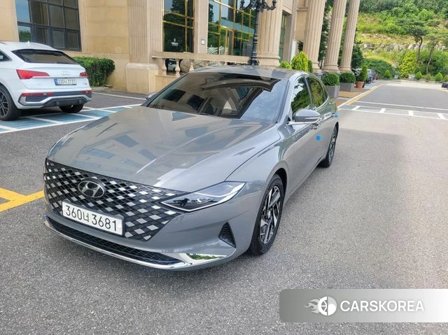 Hyundai The New Grandeur IG Hybrid 2020 Серебристо-серый из Кореи