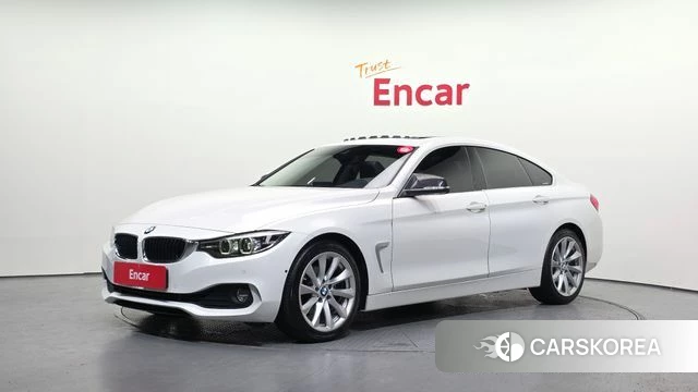 BMW 4 Series (F32) 2019 Белый из Кореи