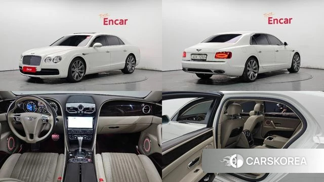 Bentley Flying Spur 2nd Generation 2018 Белый из Кореи