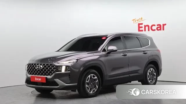 Hyundai The New Santa Fe 2022 Серый из Кореи