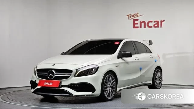 Mercedes-Benz A-Class W176 2018 Белый из Кореи