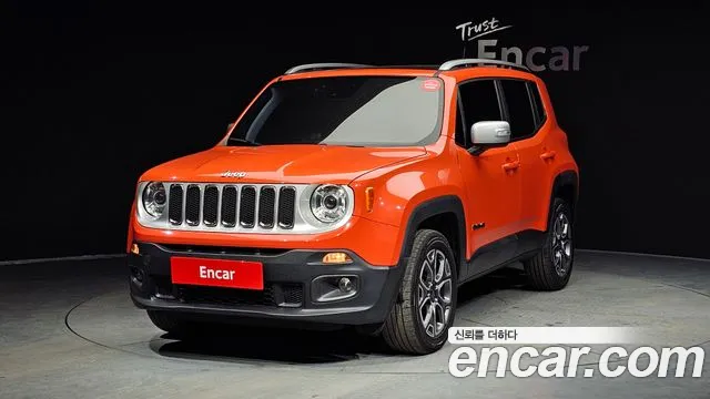 Jeep Renegade 2018 Оранжевый из Кореи