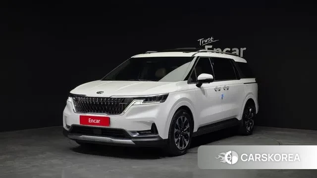 Kia Carnival 4th generation 2021 Белый из Кореи