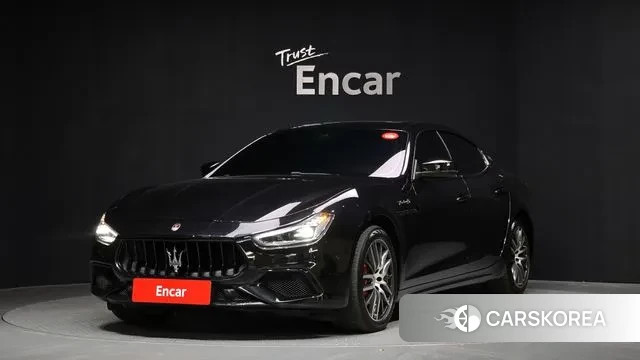 Maserati Ghibli 2018 Черный из Кореи