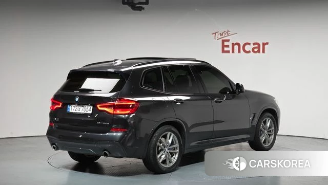 BMW X3 (G01) 2021 Серый из Кореи