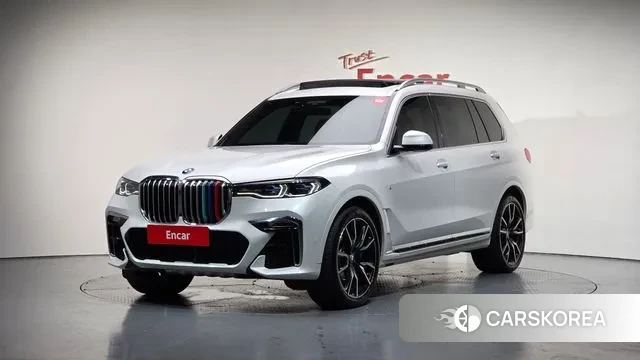 BMW X7 (G07) 2020 Белый из Кореи