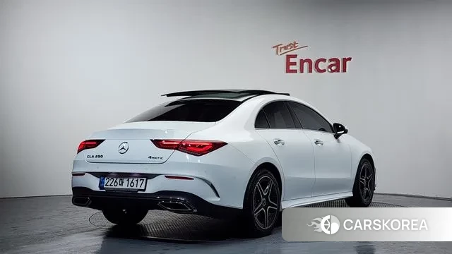 Mercedes-Benz CLA-Class C118 2021 Белый из Кореи