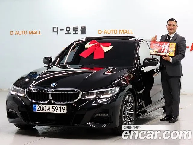 BMW 3 Series (G20) 2021 Черный из Кореи