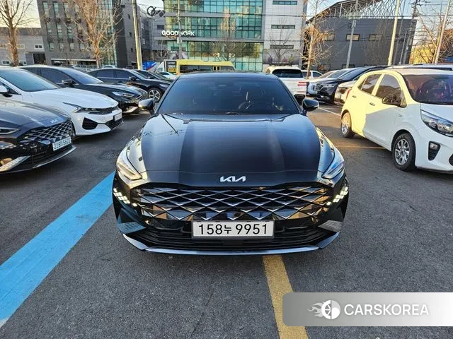 Kia K8 2021 Черный из Кореи