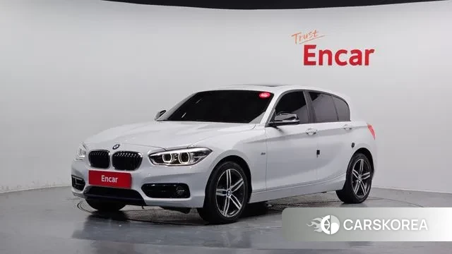 BMW 1 Series (F20) 2018 Белый из Кореи