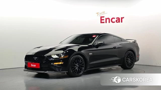 Ford Mustang 2020 Черный из Кореи