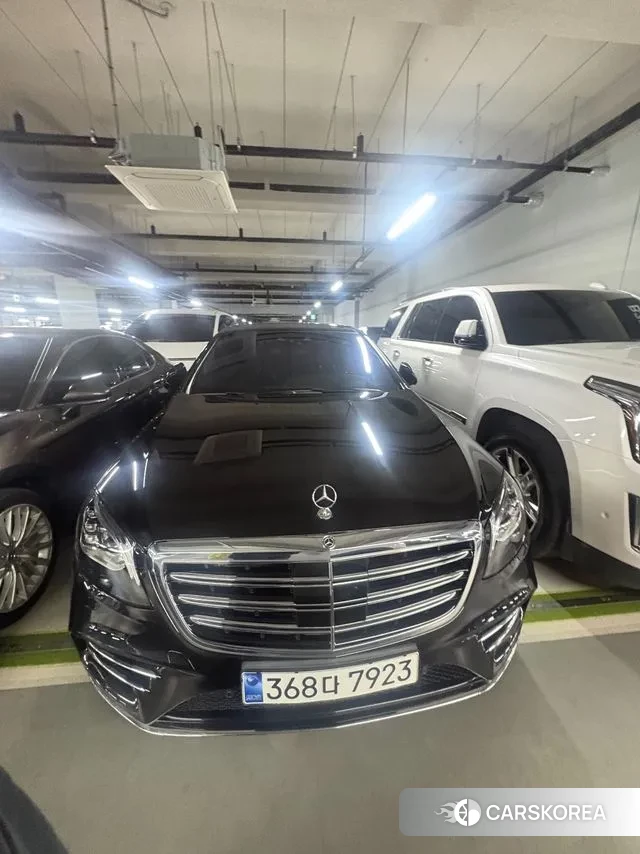 Mercedes-Benz S-Class W222 2020 Черный из Кореи