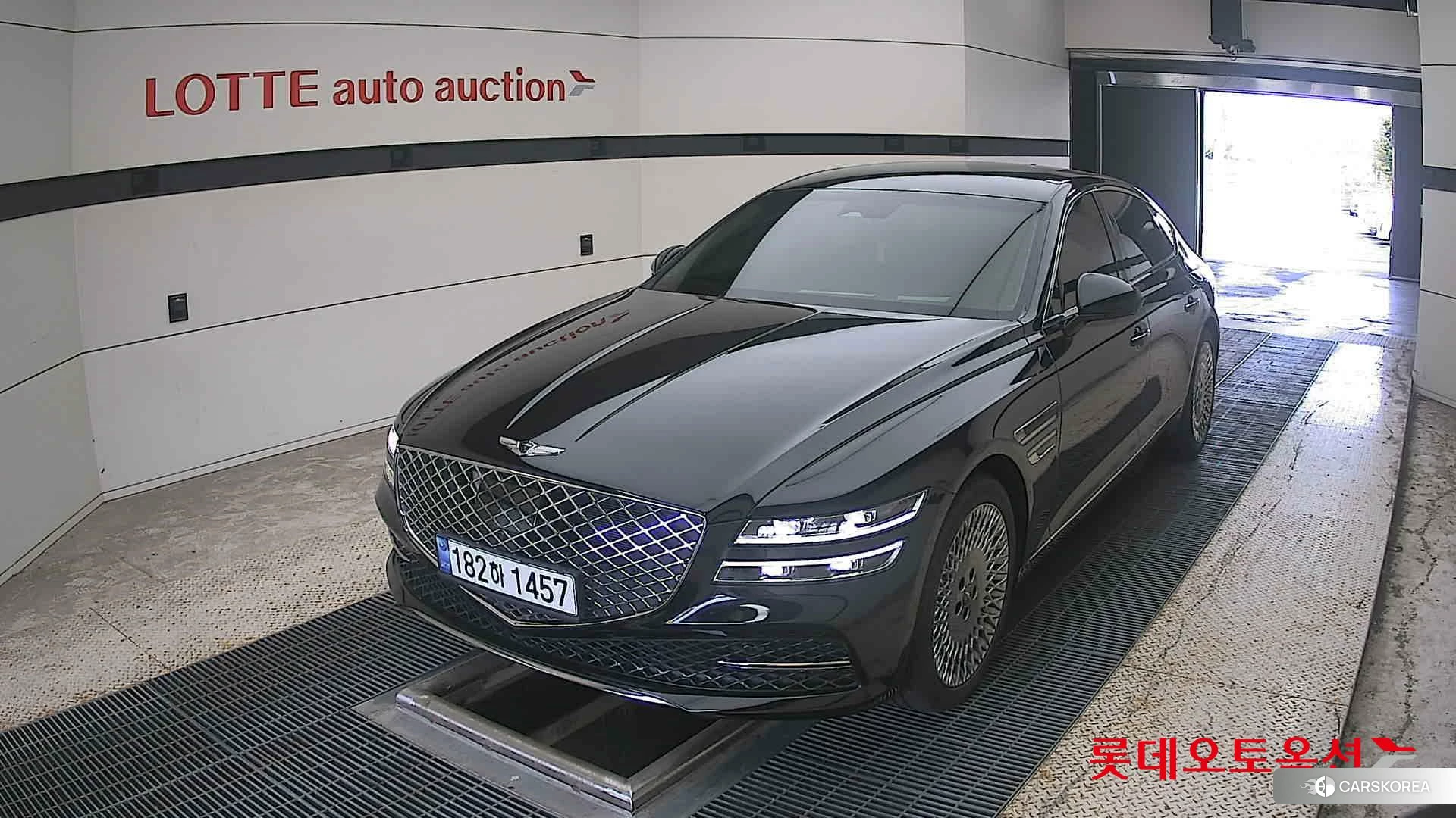 Hyundai G80 2021 Черный из Кореи