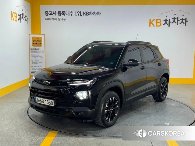 Chevrolet (GM Daewoo) Trailblazer 2021 Черный из Кореи