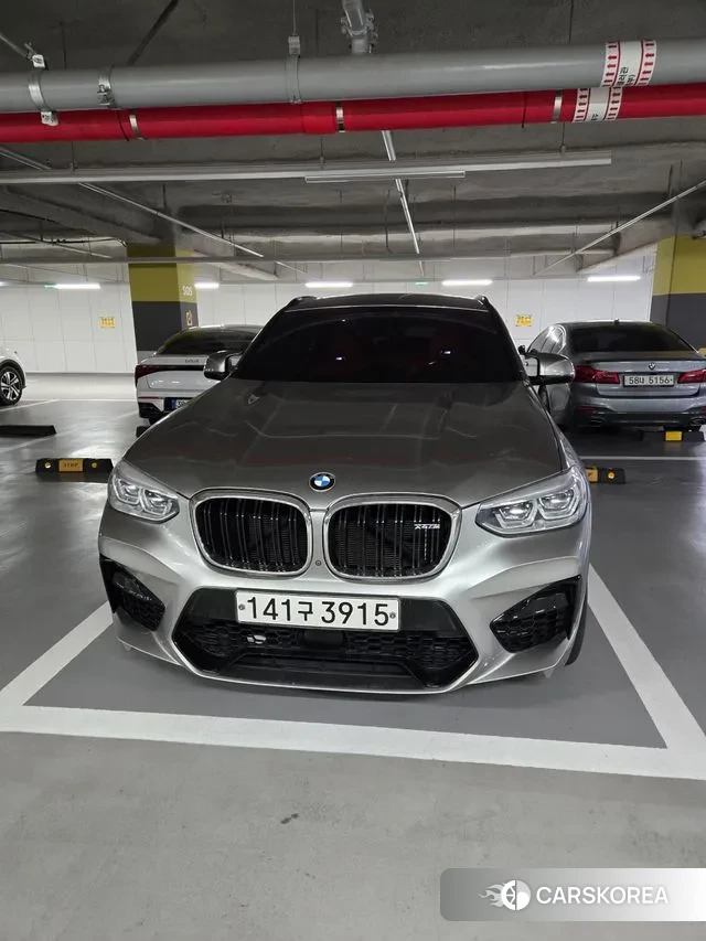 BMW X4M (G02) 2020 Серебристо-серый из Кореи