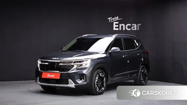 Kia The New Seltos 2023 Серый из Кореи