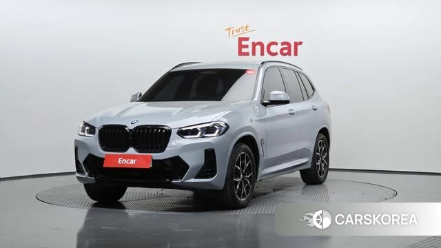 BMW X3 (G01) 2024 Серебристо-серый из Кореи