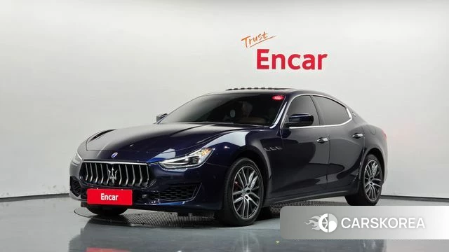 Maserati Ghibli 2018 Синий из Кореи