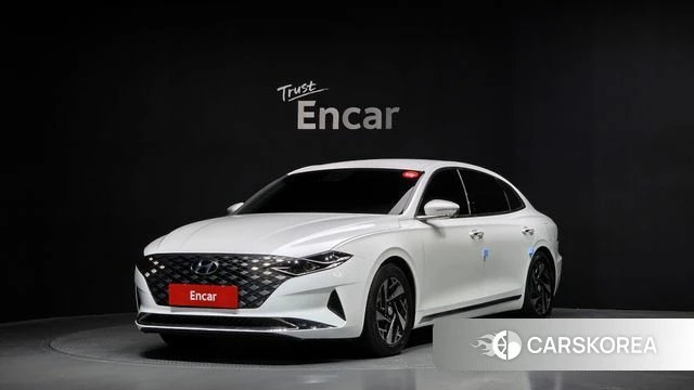 Hyundai The New Grandeur IG Hybrid 2020 Белый из Кореи