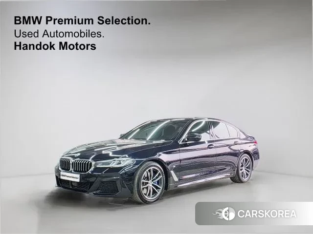 BMW 5 Series (G30) 2022 Черный из Кореи