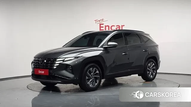 Hyundai Tucson Hybrid (NX4) 2021 Зеленый из Кореи